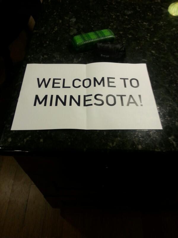 agent37's tweet photo. my welcome sign. #Snowpocalypse #pdxmove http://t.co/GLGKLlnA79