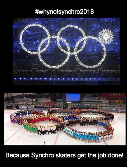 Because synchro skaters get the Job done. Thank you <a href="/Ryan_T_Thornton/">Ryan T. Thornton</a> for the picture!! #whynotsynchro2018