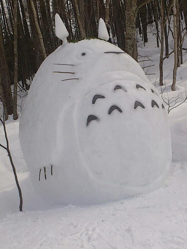 力作ぞろい 大雪で作られた雪だるまトトロの数々まとめ ジブリグッズ大百科