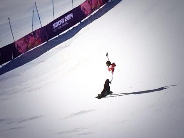 TeamCanada's tweet photo. Official. @markmcmorris through to slopestyle final w/ @maxparrot @sebtoots in 1.5 hours. #WeAreWinter http://t.co/J76JhvbXX0
