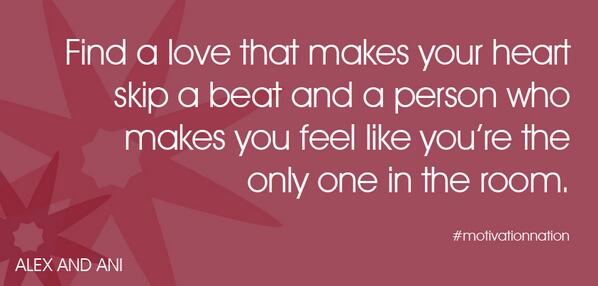 alexandani's tweet photo. Love with every fiber of your being and you can't go wrong. #motivationnation http://t.co/aIsVsWXSJ6
