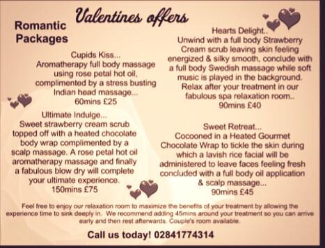 Thee1DaySpa's tweet photo. Pamper packages available for valentines day!! http://t.co/Lwi9H3mjlg