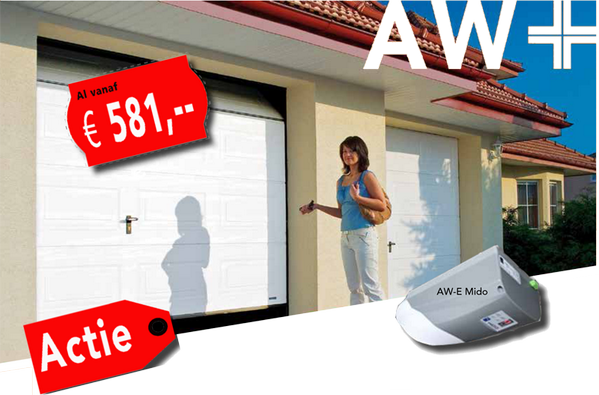 #garagedeurvervangen goedkoper kan niet bij ons 40 mm deur voor € 581,- #harderwijk