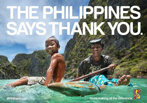 kimpoyfeliciano's tweet photo. The Philippines says Thank You. We will never forget. #PHthankyou :) http://t.co/dJQgTDh3pB