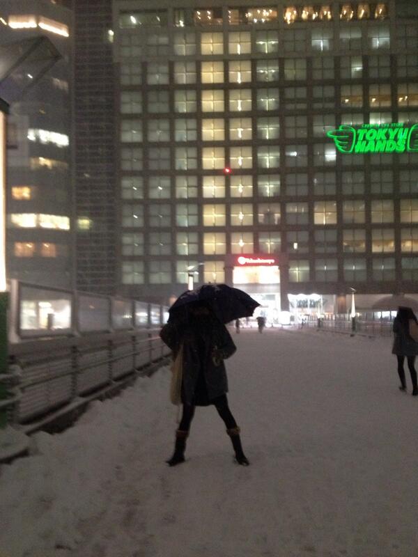 ミケトロイズ 新宿で雪の写真を撮るほどお前が都会っ子だったとは知らなかったよ Ns 新宿 雪 嬉しい Http T Co Jt9icz18gt