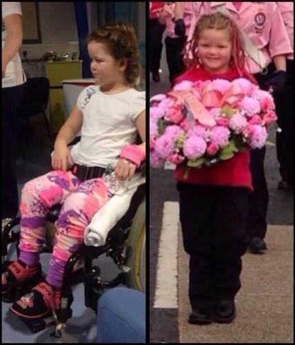 steph_donald's tweet photo. Could everyone pray for this wee beauty! Got diagnosed with cancer and she's still smiling! My wee hero! http://t.co/3vHZY0wTyA