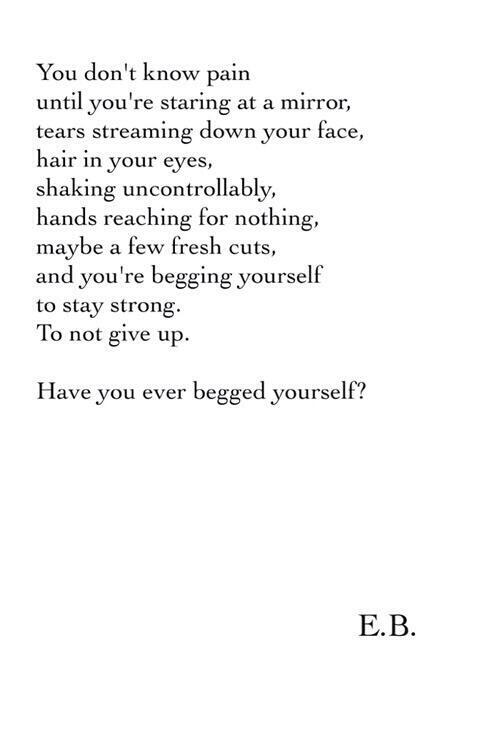 impossible645's tweet image. "@imbrokenchloe: "@paleflxwers_: have you ever begged yourself? http://t.co/EDRNQvKp1c""