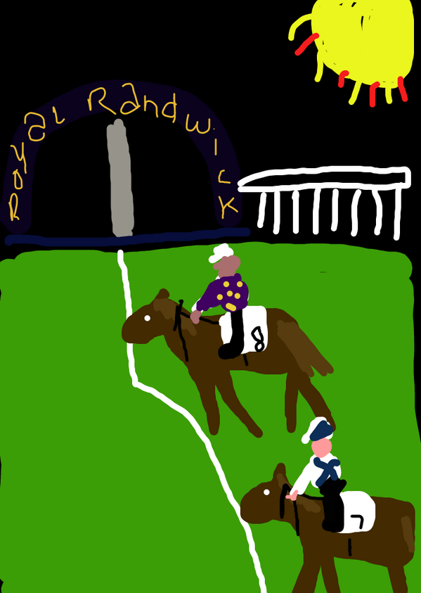 1RobbieDrummond's tweet photo. @TVNTVN @JaseRicho @DufficyRon I found the actual photo of Kinnersley &amp; Red Excitement photo finish today #seemslegit http://t.co/ufBAxpbMt3
