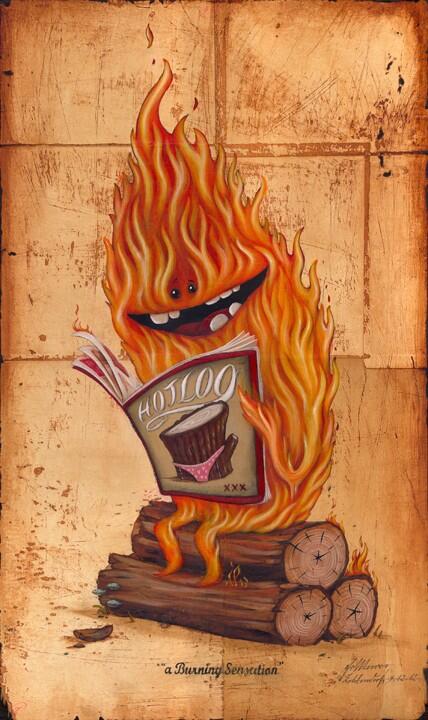 NEW from Johan Potma - "A Burning Sensation"