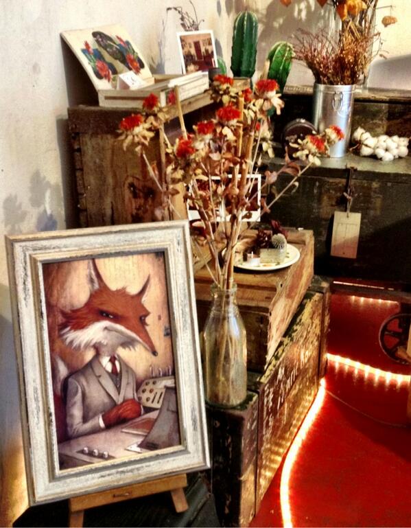 Mateo's "Crazy Like a Fox" hanging out at Zozoville! Greetings from Berlin monster fans!!