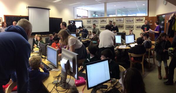 Photo of Sonic Pi workshop