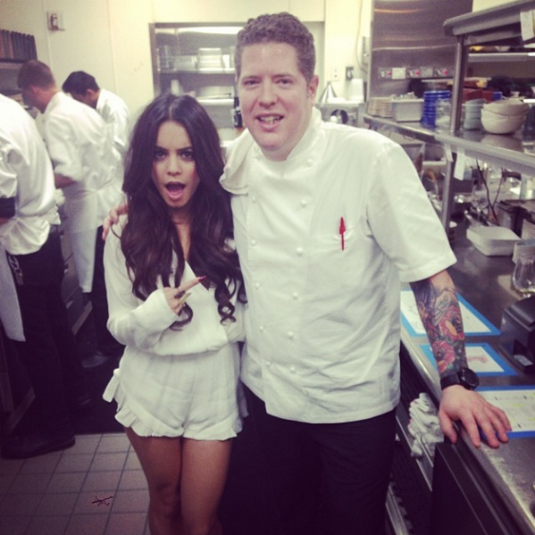 With the mastermind Steven Fretz last night at @thechurchkeyla #best. Dinner. Ever. So fun!!!