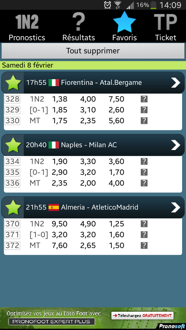 PronosBuzz's tweet image. Prono safe du jour.