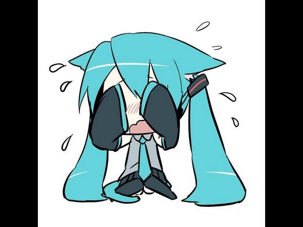 Mika_Shion's tweet photo. @IceCreamKaito_ @MikuHatsune0114 DADDY!!!help mommy!mommy crying now!QAQ http://t.co/X4nb7fwhh8