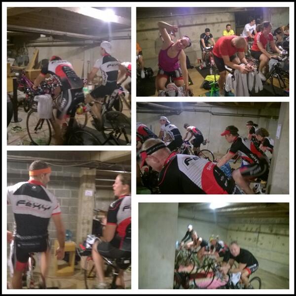 TeamFeXY's tweet photo. Awesome @TeamFeXY ride at @SpokesEtc this am with 45 riders! Who liked those 30/30s? http://t.co/dk7oft2LQP