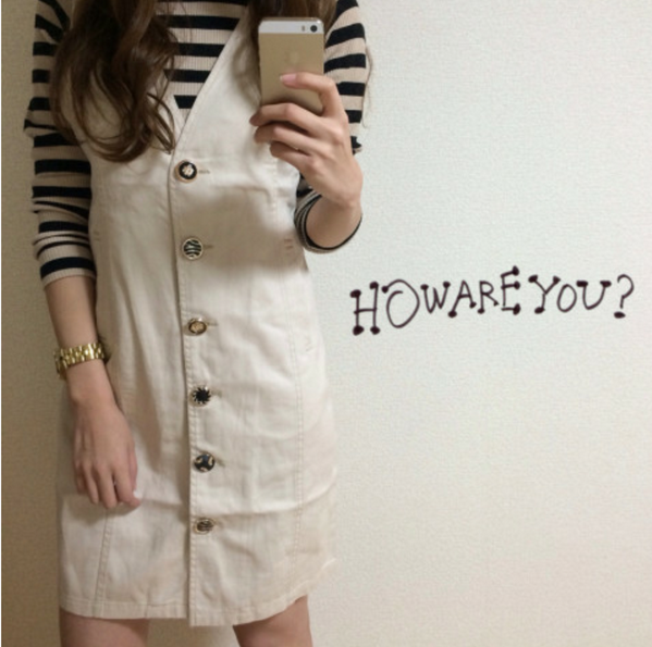 Fashion_code1's tweet photo. ジャンスカコーデ☆ https://t.co/61HQA89lkU