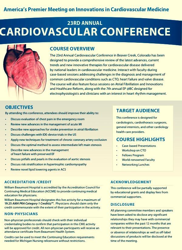 trivaxheartmd's tweet image. Looking forward to another amazing conference @beavercreekmtn @BeaumontHealth @ACCinTouch #cardiovascularconference