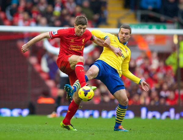 LFC's tweet photo. Retweet if Steven Gerrard was your #LFC Man of the Match against Arsenal… http://t.co/hzoyP4lXIl