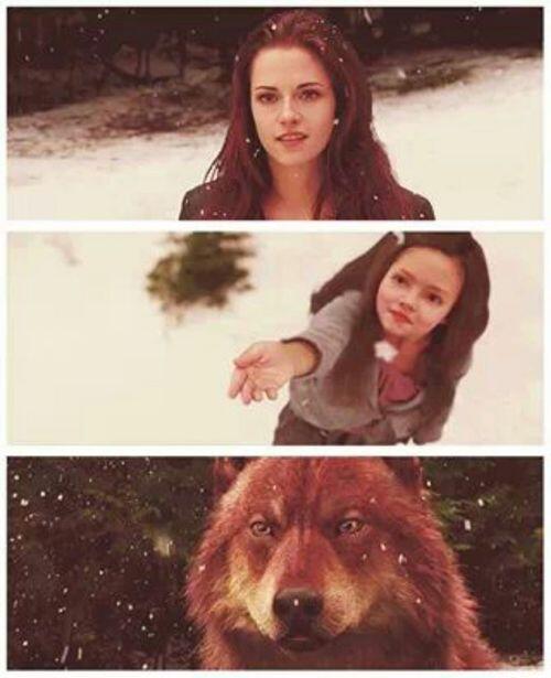 TwilightSagaINA's tweet image. Look, a snowflake. - Renesmee #BDP2