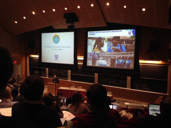 Clive Allison from <a href="/Unilever/">Unilever</a> on providing a service to the poor vs a standalone product #mitsdv14