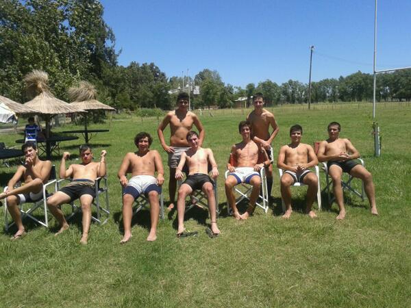 Los vagos despues de la practica