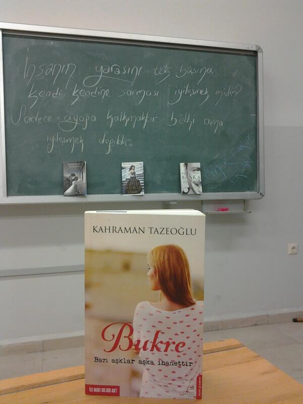 Bana kitap okumayi sevdiren insan <a href="/ktazeoglu/">Kahraman Tazeoğlu</a>