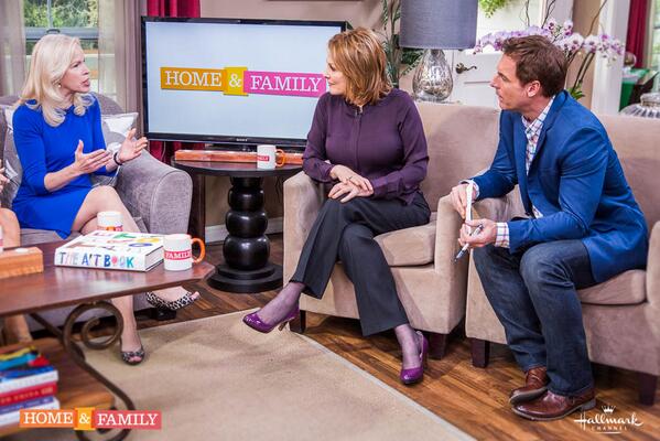 CristinaCooks's tweet photo. Thank you to #EmilyColson (author of Dancing With Max) for joining R #homeandfamily & sharing her & her sons story http://t.co/eWU0Oxola5