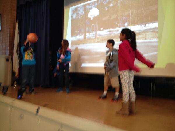 Goldminer2014's tweet photo. Centennial launches Anti-Bullying Week w/ kick-off assembly.  Bullying -NO WAY http://t.co/xlQ3SIsXMg