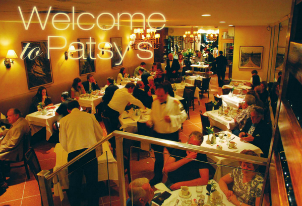 PatsysItalRest's tweet photo. @MattersNJ Thanks for the great coverage - I love this shot of the dining room! | #patsys #NYC #Italian http://t.co/biuDYi29oj