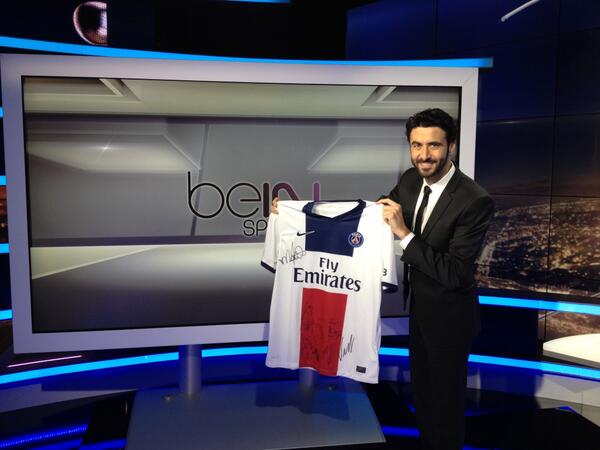 beinsports_FR's tweet image. RT ce message et tentez de gagner le maillot dédicacé du @PSG_inside / Follow @beinsports_FR pour jouer #LECLUB