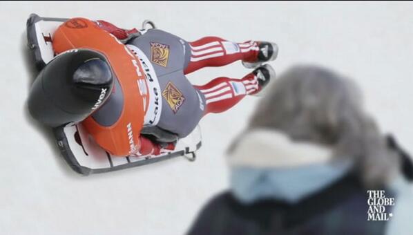 globeandmail's tweet photo. To sled like this, you need the right kind of spine: the science of slide http://t.co/lhKFbCt35t http://t.co/rpWDB3FyLA