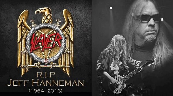 OfficialRJDio's tweet image. Paying tribute to @Slayer Guitarist Jeff Hanneman! Why did the Grammys leave him off the tribute last night?