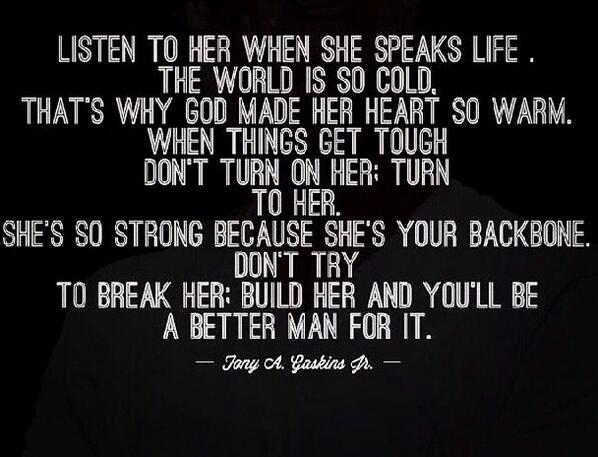 Behind Every Man Is A Strong Woman La Jooj On Twitter: "Behind Every Strong Man Is An Even Stronger Woman.  Http://T.co/D2J81Flhnz" / Twitter
