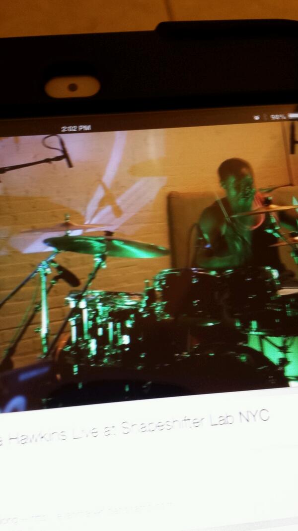 ohaight7's tweet image. Np Dana Hawkins crushing at #shapeshifterlab