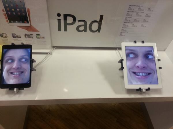 This was left in an Apple Store...