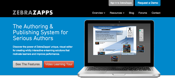 customelearning's tweet image. Check out the all new @ZebraZapps website! hub.am/1hFvvH4 #zebrazapps #elearning #authoringtools