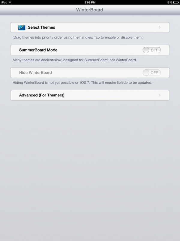 iBreakCables's tweet photo. Looking good, Winterboard #ClassiciOS http://t.co/CicT0YlbWp