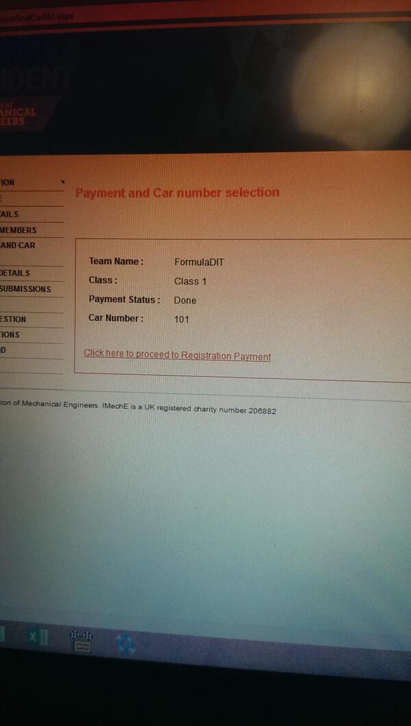 Its all official now, 23 weeks to go! #FS14 #101 #FormulaStudent
