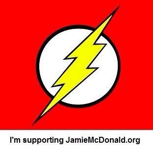 MrJamieMcDonald's tweet photo. Please consider changing your profile pic to this Flash logo as I enter what's hopefully the last 8 days of my run! http://t.co/XvILb0VExM