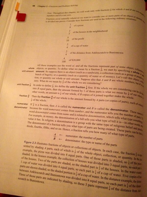 KaitlynShaw3's tweet image. Yes. I am having a test on this tomorrow #fractions #elementaryschoolmath