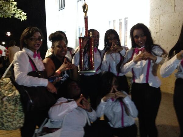 KleinISD's tweet photo. Congrats to the Klein Forest Zeta Beta Phi Lady Steppers for winning 1st place in the MLK Step Show  @UHouston http://t.co/DcXafqCDIe