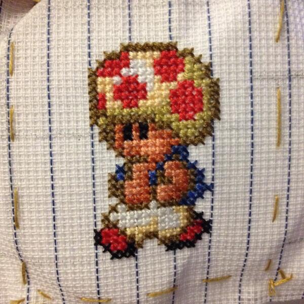 SpriteShirts's tweet image. It's Toad! Mario sprite tshirt now available! etsy.com/shop/spriteshi… #mario #gaming #handmade #etsy