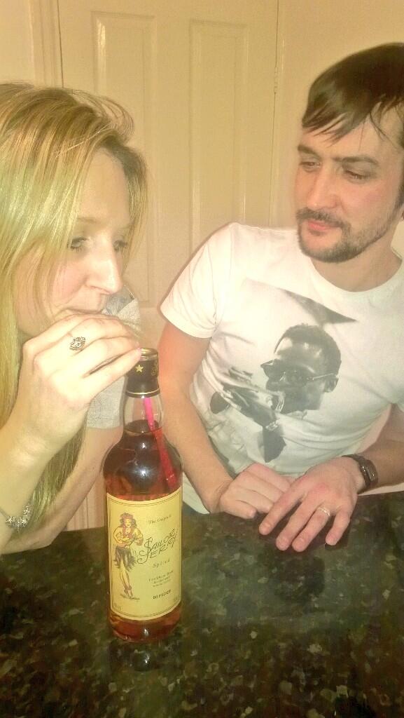 thebackwheels's tweet photo. Always drink responsibly @SailorJerry http://t.co/sEcnFsOBhx