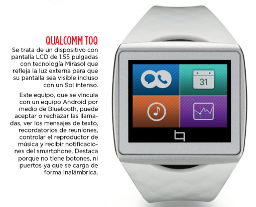 noroestemx's tweet photo. Conoce los relojes inteligentes más destacados del 2014 #ClavedeAcceso #NeptunePine #QualcommToq http://t.co/3WIcQAMLYG