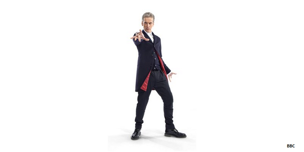 BBCNews's tweet photo. "No frills, no messing, just 100% Rebel Time Lord." The Doctor's new look http://t.co/bQVv1nk4Zc #DrWho http://t.co/WbKDRYl8cN