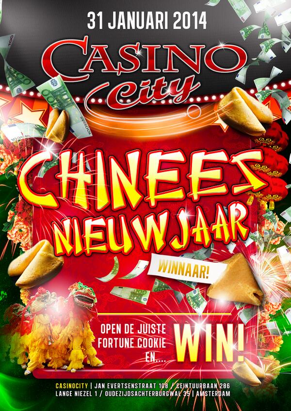 Aanstaande vrijdag 31 januari vieren we #ChineesNieuwjaar in onze vestigingen. Open de juiste fortune cookie en win!