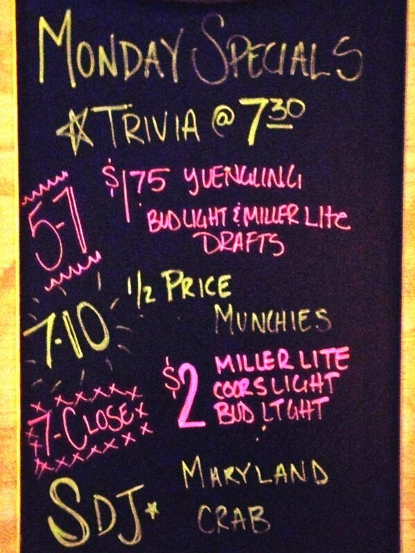 DeannaAllik's tweet photo. @magerkspubFH all night w/ @CValentine14 w/the following specials! Hope to see @CnR_Pub after their holiday party! http://t.co/GOp9qG05oa
