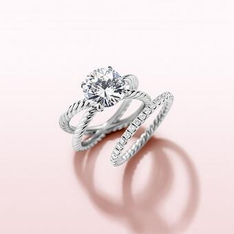 David yurman unity engagement deals ring