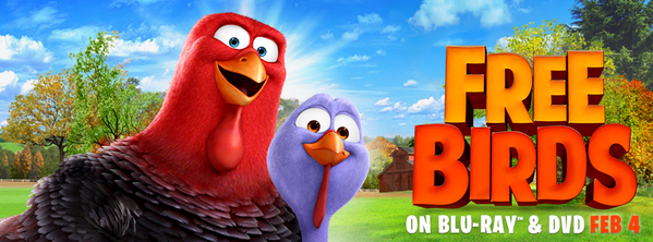 Free Birds available on Blu-ray™ &amp; DVD Feb 4 -