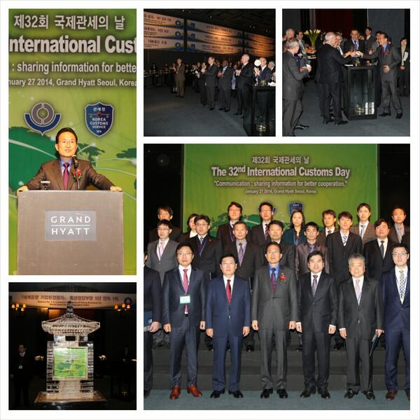 그랜드 하얏트호텔에서 27일 세계 각국 대사, 미상공회의소 대표 등 무역관련 관계자 200여 분들과 국제관세의 날 행사를 가졌습니다. 참가자 하신 분들과 많은 얘기를 나누고 여러가지 말씀을 들을 수 있었습니다.